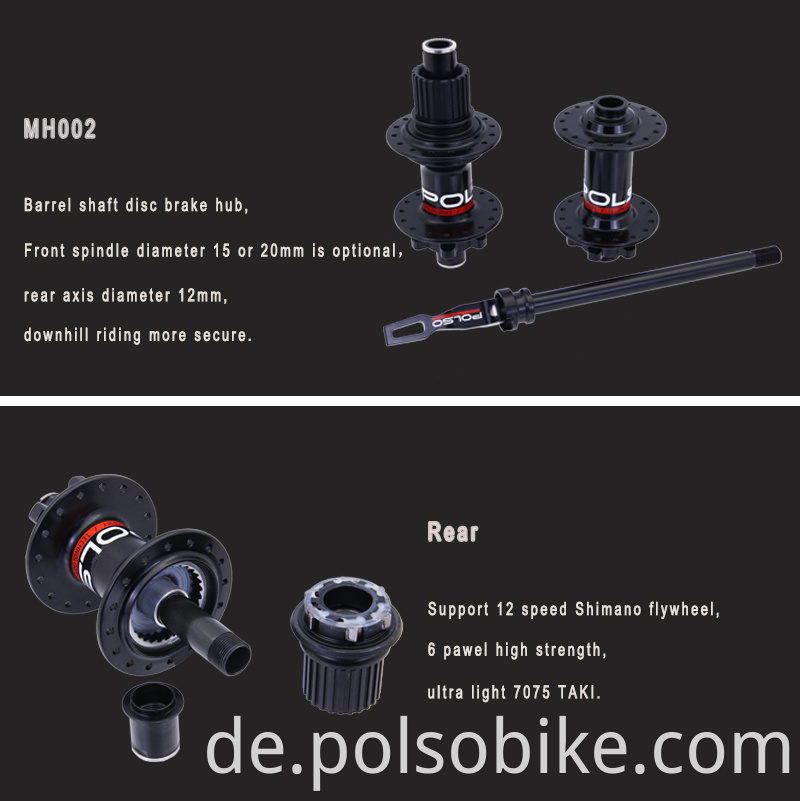 mountain bike hub 36h